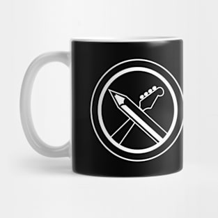 RokrJon White Logo Mug